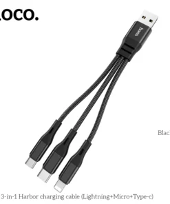 Alternative view of Cáp sạc đa năng 3 in 1 Hoco X47 Micro, Type-C, Lightning